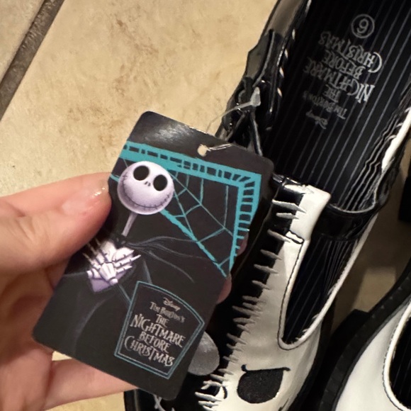 Disney Black and White Platform Shoes - Picture 2 of 7